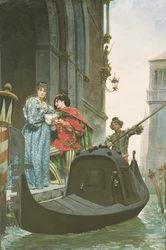 Abend in Venedig, 1875 (Detail)